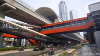 Penampakan terkini Halte Transjakarta GOR Sumantri, Jakarta, Jumat (24/3/2023).