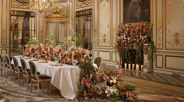 Hotel Le Meurice, Paris, tempat Kevin Sanjaya dan Valencia Tanoesoedibjo menikah