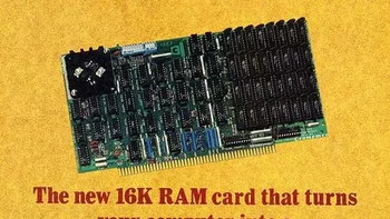 RAM 16KB bisa membuat komputer super kala itu. Foto: Rarehistoricalphotos