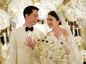 Kevin Sanjaya dan Valencia Tanoe Menikah di Paris, Mewah Dekorasi Serba Putih