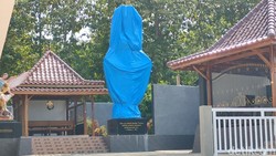 Kemenag Pastikan Patung Bunda Maria Ditutup oleh Pemiliknya