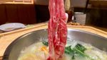 Lembut Lumer Shabu Kagoshima A5 dan Wagyu Sukiyaki di Restoran Jepang Ini