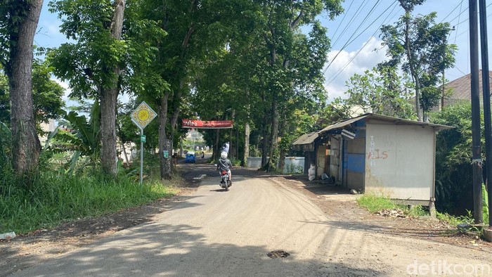 Lokasi pembegalan di Sukabumi.