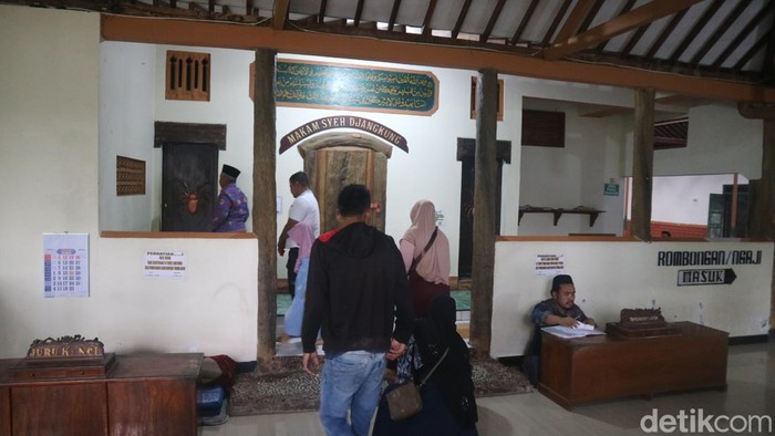 Makam Syekh Djangkung di Desa Landoh, Kayen, Kabupaten Pati, Kamis (23/3/2023).