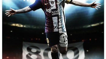 800 gol yang diukur Messi selama berseragam Barcelona, PSG, dan Timnas Argentina. Foto: Twitter