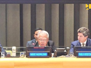 Singgung 62 Bendungan, Basuki ke New York Beberkan Jurus RI Tangkal Banjir
