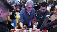 Hangzhou Cuisine Museum juga menerima kunjungan formal. Banyak pejabat yang datang untuk belajar budaya kuliner di sini. Foto: Instagram#hangzhou cuisine museum