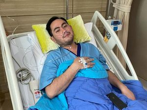 Alhamdulillah... Senyum Semeringah Nassar Dijenguk Anak dan Eks Istri