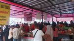 Suasana Pasar Takjil Benhil Sore Tadi