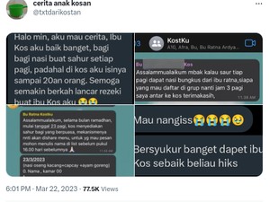 Mulia! Ibu Kos Ini Sediakan Makanan Sahur Gratis untuk Penghuninya