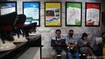 Penampakan Calon Pemudik Gratis Antre Verifikasi di Dishub DKI Jakarta