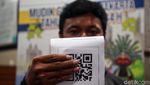 Penampakan Calon Pemudik Gratis Antre Verifikasi di Dishub DKI Jakarta