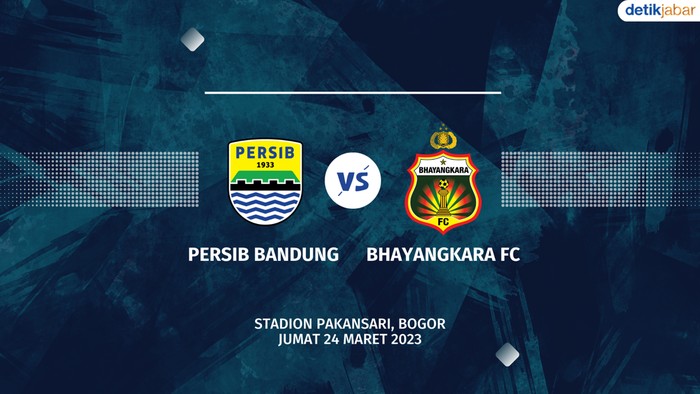 Persib Bandung vs Bhayangkara FC.
