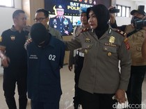 Wajah Ditutup Sebo, Ini Tersangka Pembunuh Wanita Simbah Darah di Bogor