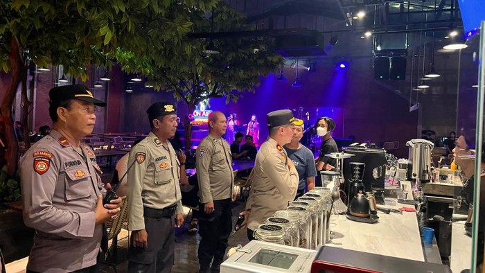 Polsek Pancoran sidak tempat hiburan malam di Jaksel