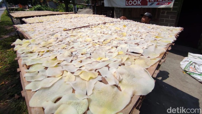 produsen kerupuk gadung alias opak gadung