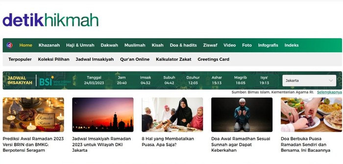 Ramadan seru bareng detikcom, hanya di detikHikmah!
