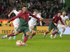 Ronaldo Cetak Rekor Saat Portugal Bantai Liechtenstein
