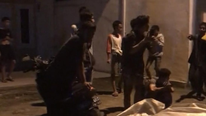 Screnshoot video viral. (Foto: Istimewa)