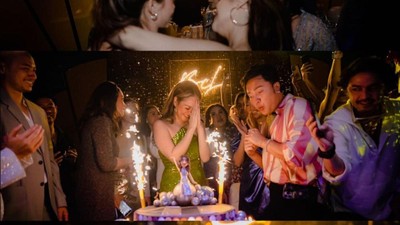 8 Foto Pesta Ultah ke-40 BCL Bertema Disko, Ada Aming Hingga Nia Ramadhani