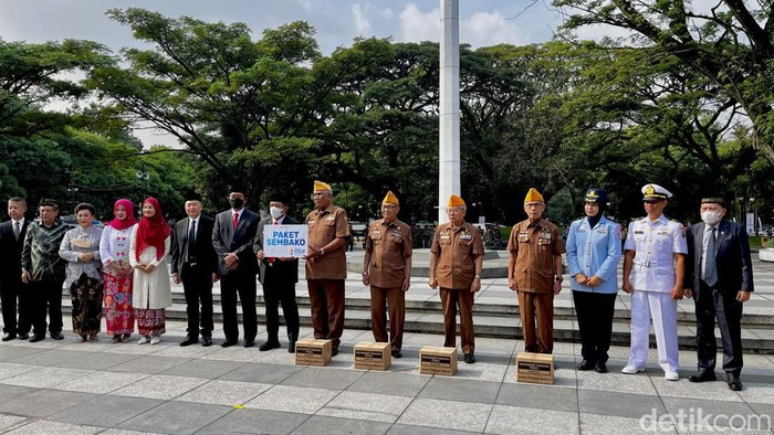 Upacara peringatan Bandung Lautan Api, Jumat (24/3/2023)