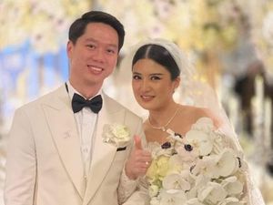 8 Potret Valencia Tanoesoedibjo Bak Putri Raja saat Dinikahi Kevin Sanjaya