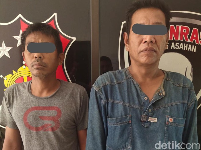 Dua pencuri barang dari mobil box di Kisaran ditangkap.
