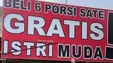 Kocak! 10 Trik Keren Tukang Sate Ini Bikin Geleng Kepala