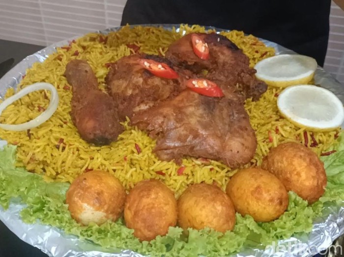 Nasi biryani Probolinggo