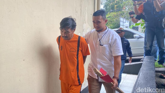 Pelaku pembacokan di Sukabumi.