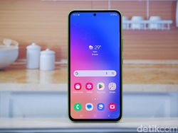 Unboxing Samsung Galaxy A54 5G Awesome Lime yang Menggemaskan