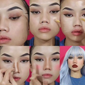 Tutorial makeup melabrak pelakor viral di media sosial.