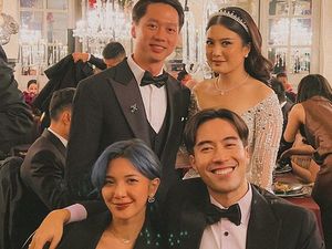 7 Foto Vidi Aldiano di Nikahan Kevin Sanjaya di Paris, Dijuluki Duta Kondangan
