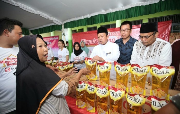 Waketum PBNU Nusron Gandeng Sinar Mas Gelar Sembako Murah di 3 Kota