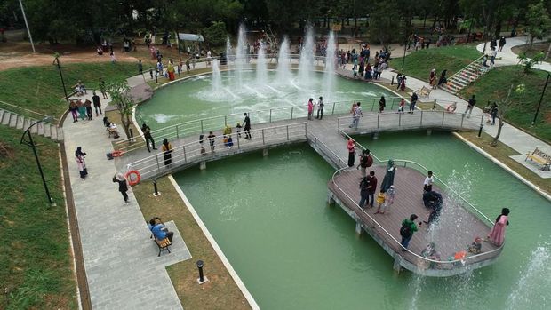 BP Batam lakukan pengembangan Taman Rusa Sekupang, Bakal Jadi Ikon Wisata Baru di Kepri.(Foto: Dok BP Batam )