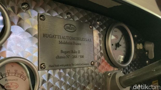 Mobil listrik Bugatti Baby II hadir di Indonesia lewat importir umum Glamour Auto Boutique