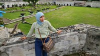 Pemandangan luas dari atas Benteng Marlborough