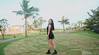 Hani Putri siap jualan dimsum seusai Lebaran. (Foto: Rifkianto Nugroho)