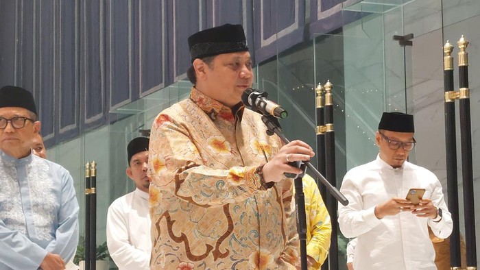 Ketua Umum Partai Golkar Airlangga Hartarto (Rumondang-detikcom)