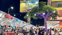 G Town Square, salah satu pusat kuliner yang baru buka di Gading Serpong. Di sini kamu bisa jajan berbagai macam kuliner enak. Foto: Detikcom / Atiqa Rana