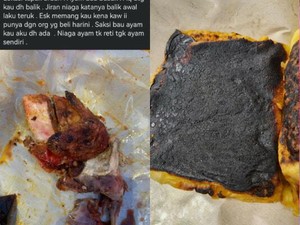 Netizen Ini Dapat Martabak Gosong dan Ayam Bakar Bau di Bazaar Ramadan