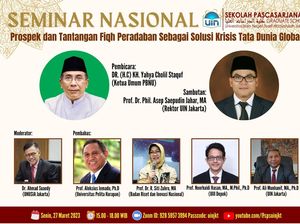Forum Profesor dan Ahli Bakal Diskusikan Fikih Peradaban di UIN Jakarta