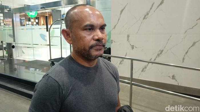 Perwakilan keluarga Cristalino David Ozora (17), Alto Luger (Adrial/detikcom)