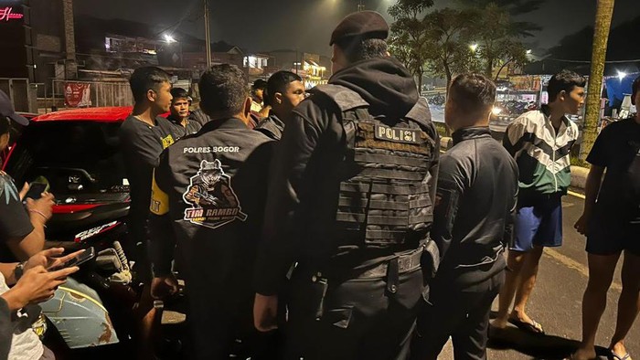 Polres Bogor gelar patroli skala besar untuk mencegah perang sarung dan balap liar selama bulan Ramadan (dok. Ist)