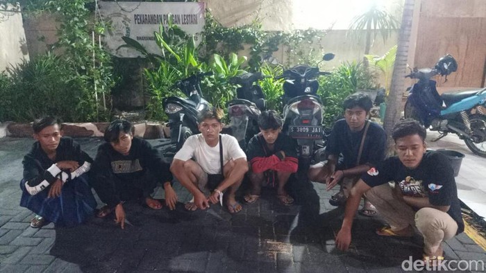 polres gresik razia perang sarung dan balap liar