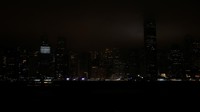Ini pemandangan Kota Hong Kong saat berlangsungnya Earth Hour. REUTERS/Tyrone Siu.