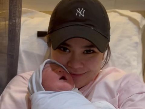 Sivia Azizah melahirkan anak pertamanya.