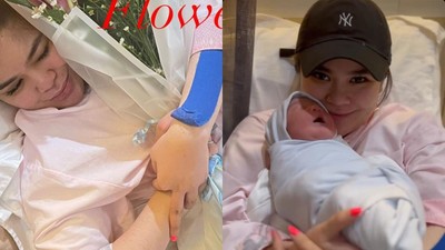 6 Foto Haru Sivia Azizah Lahiran Anak Pertama Ditemani Doula