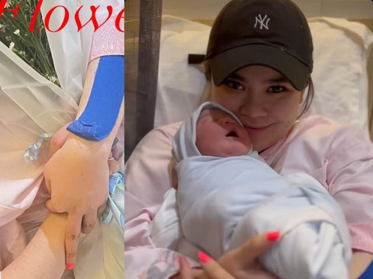 6 Foto Haru Sivia Azizah Lahiran Anak Pertama Ditemani Doula