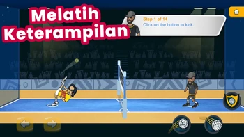 Selanjutnya ada Sepak Takraw yang memberikan pengalaman bermain game olahraga lebih variatif. Foto: (Google Play Store).